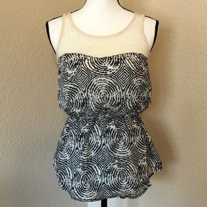 Forever 21 Geometric Print Blouse